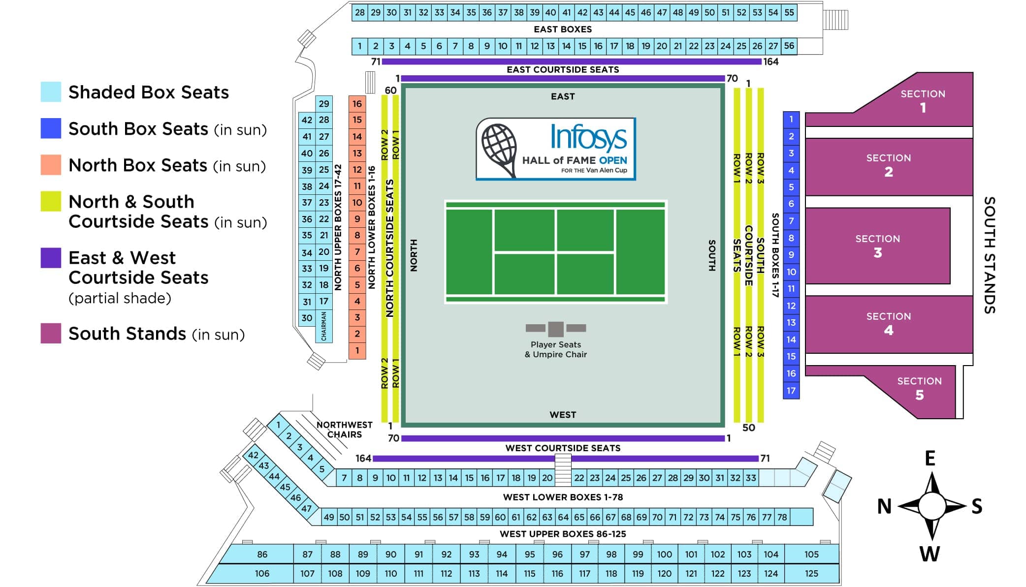 Stadium Seating Map 2024