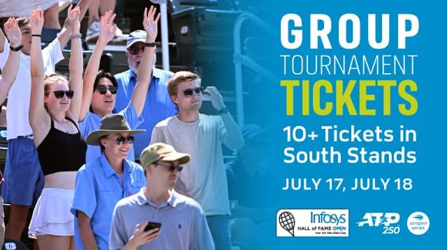 Infosys Hall of Fame Open Group Tickets
